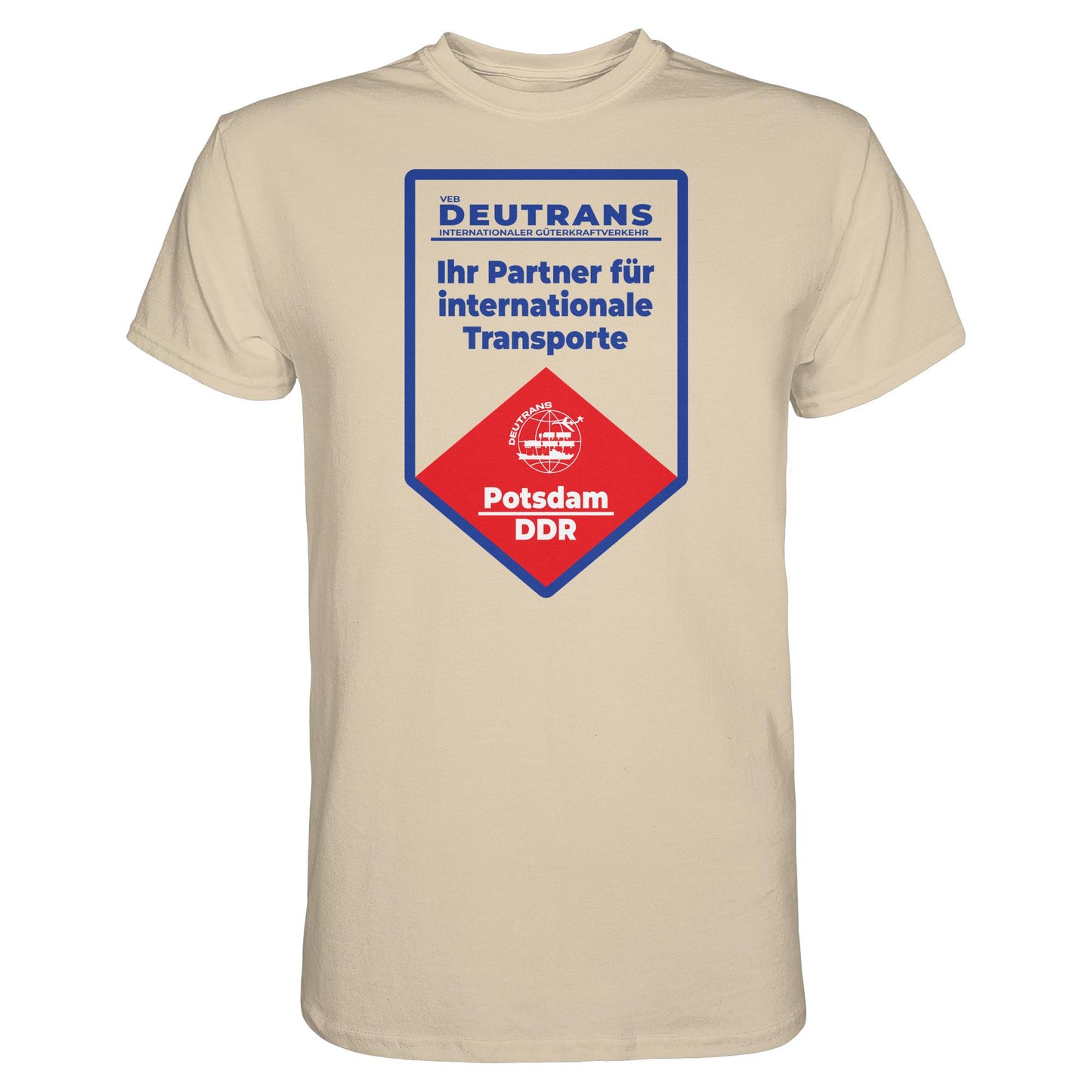 DDR Ostalgie Shirt Unisex • VEB DEUTRANS - POTSDAM