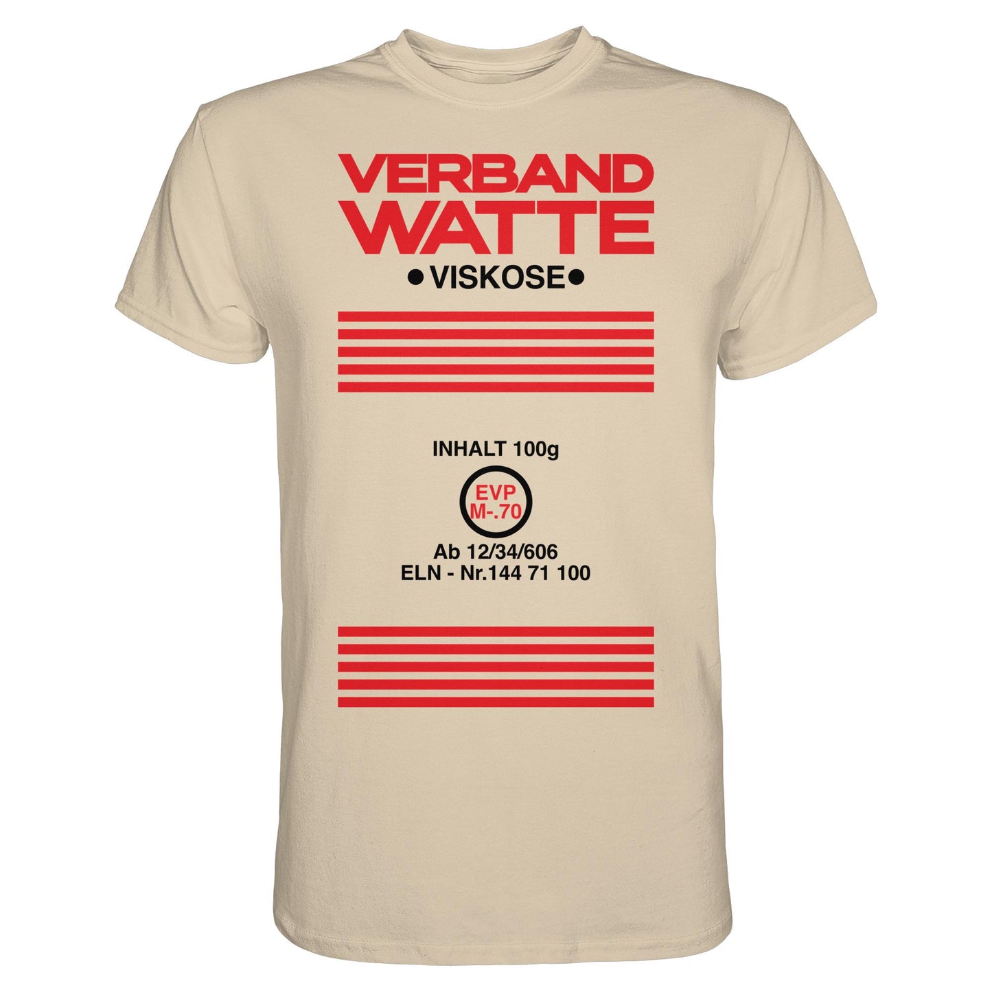 DDR Ostalgie Shirt Unisex • VERBAND WATTE VISKOSE