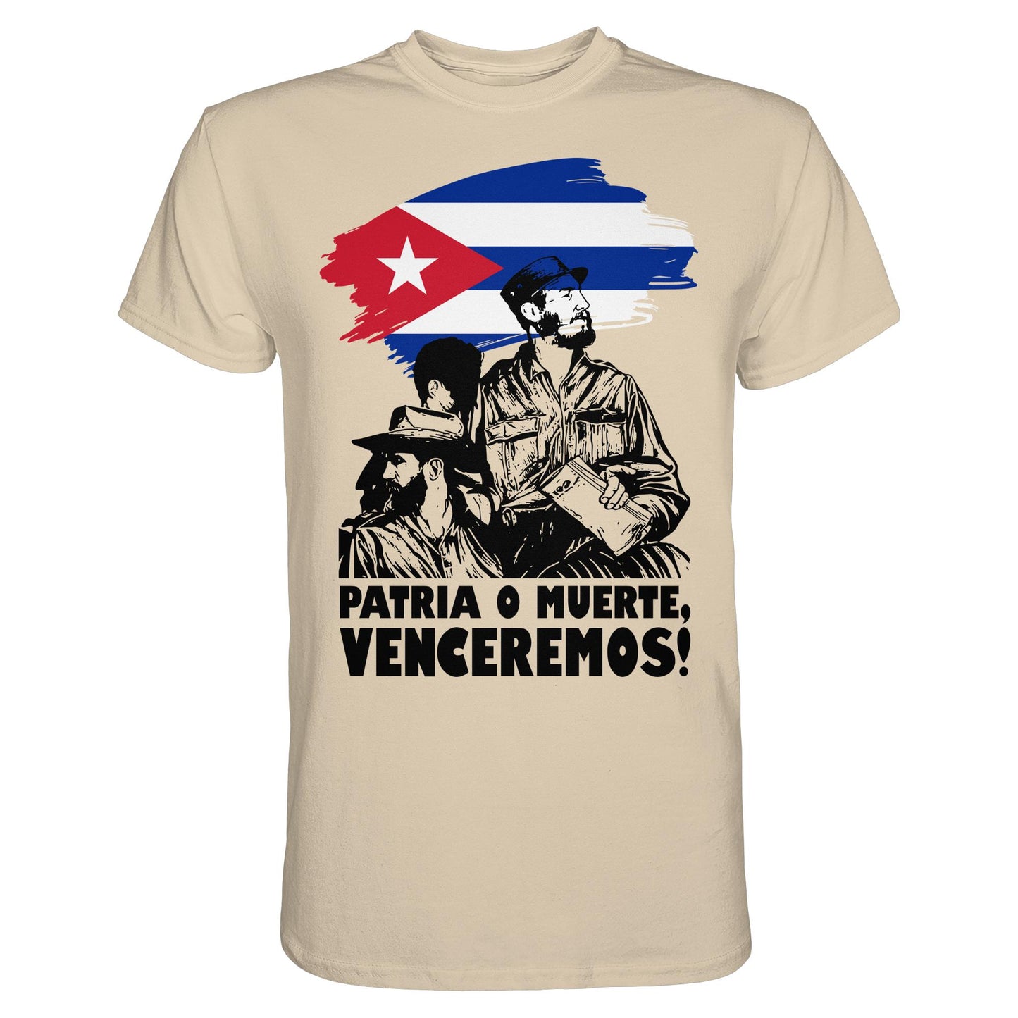 DDR Ostalgie Shirt Unisex • KUBA - PATRIA O MUERTE, VENCEREMOS! (ORIGINAL PLAKAT)