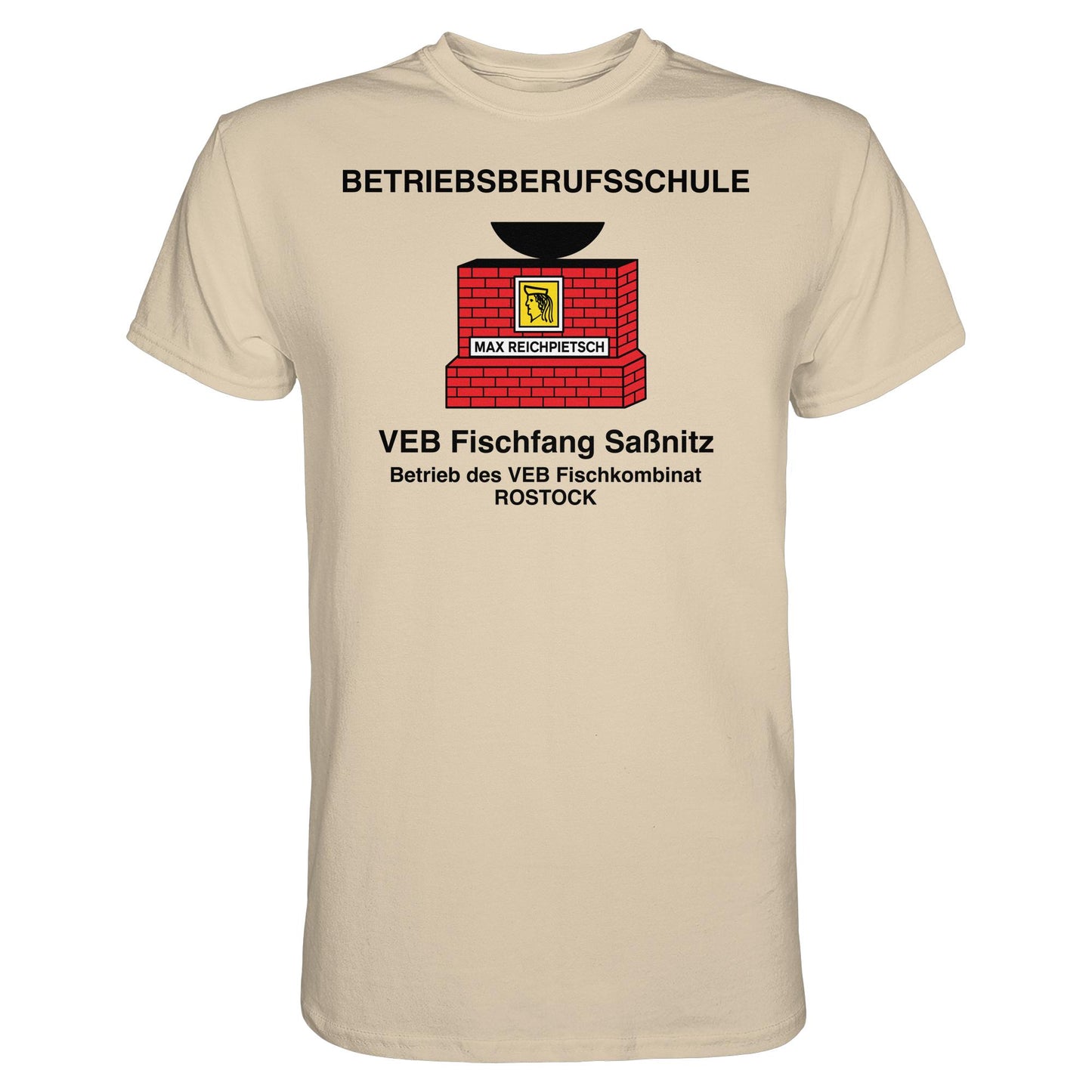 DDR Ostalgie Shirt Unisex • BETRIEBSBERUFSSCHULE MAX REICHPIETSCH