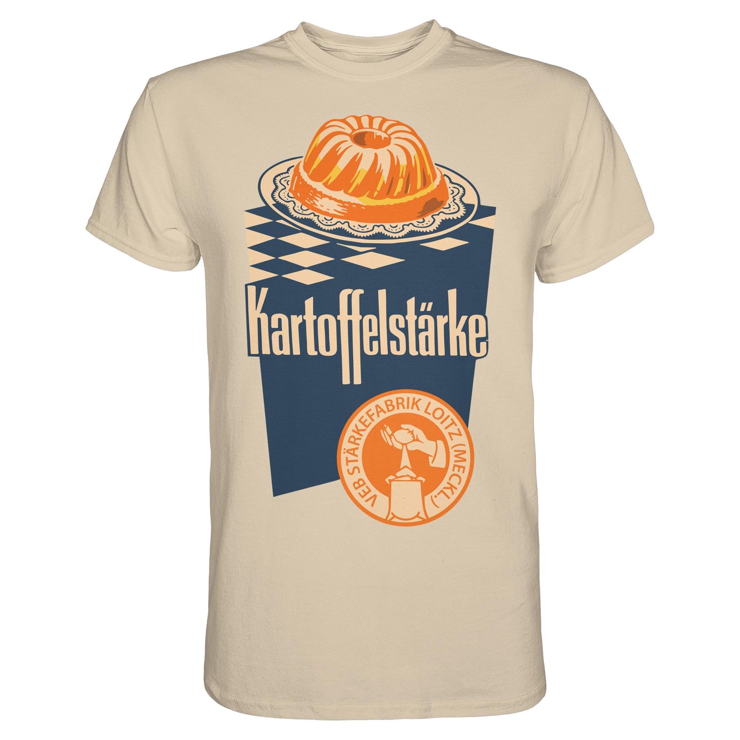 DDR Ostalgie Shirt Unisex • VEB KARTOFFELSTÄRKE - VEB STÄRKEFABRIK LOITZ