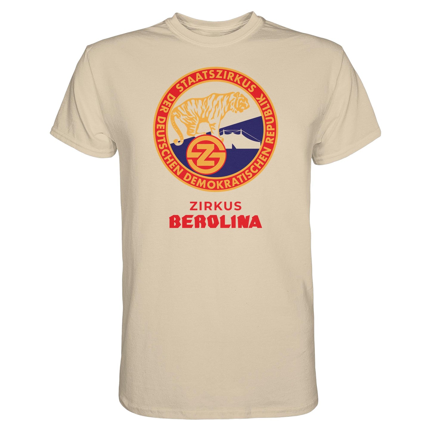 DDR Ostalgie Shirt Unisex • DDR STAATSZIRKUS BEROLINA