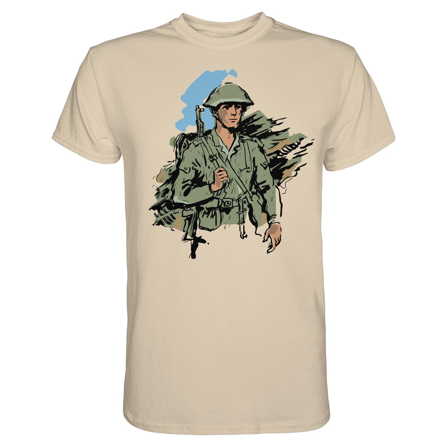 DDR Ostalgie Shirt Unisex • NVA-SOLDAT (ORIGINAL-ILLUSTRATION)