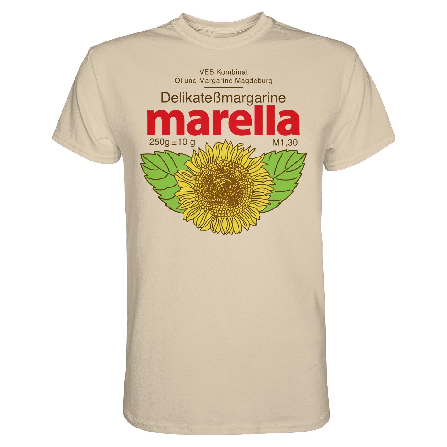DDR Ostalgie Shirt Unisex • MARELLA MARGARINE - VEB KOMBINAT ÖL MAGDEBURG
