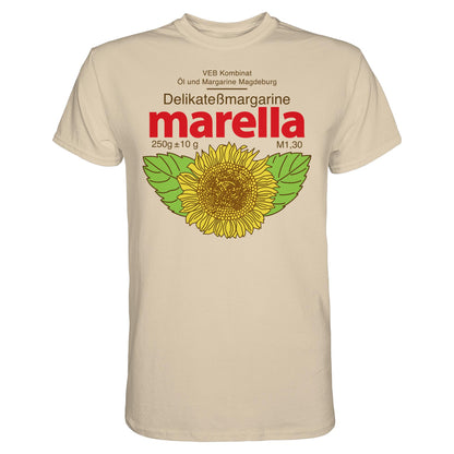 DDR Ostalgie Shirt Unisex • MARELLA MARGARINE - VEB KOMBINAT ÖL MAGDEBURG
