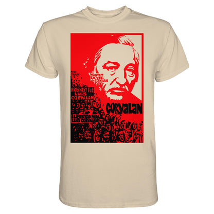 DDR Ostalgie Shirt Unisex • FREIHEIT FÜR LUIS CORVALAN (DDR ORIGINAL-PLAKAT)