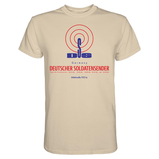 DDR Ostalgie Shirt Unisex • DEUTSCHER SOLDATENSENDER BERLIN