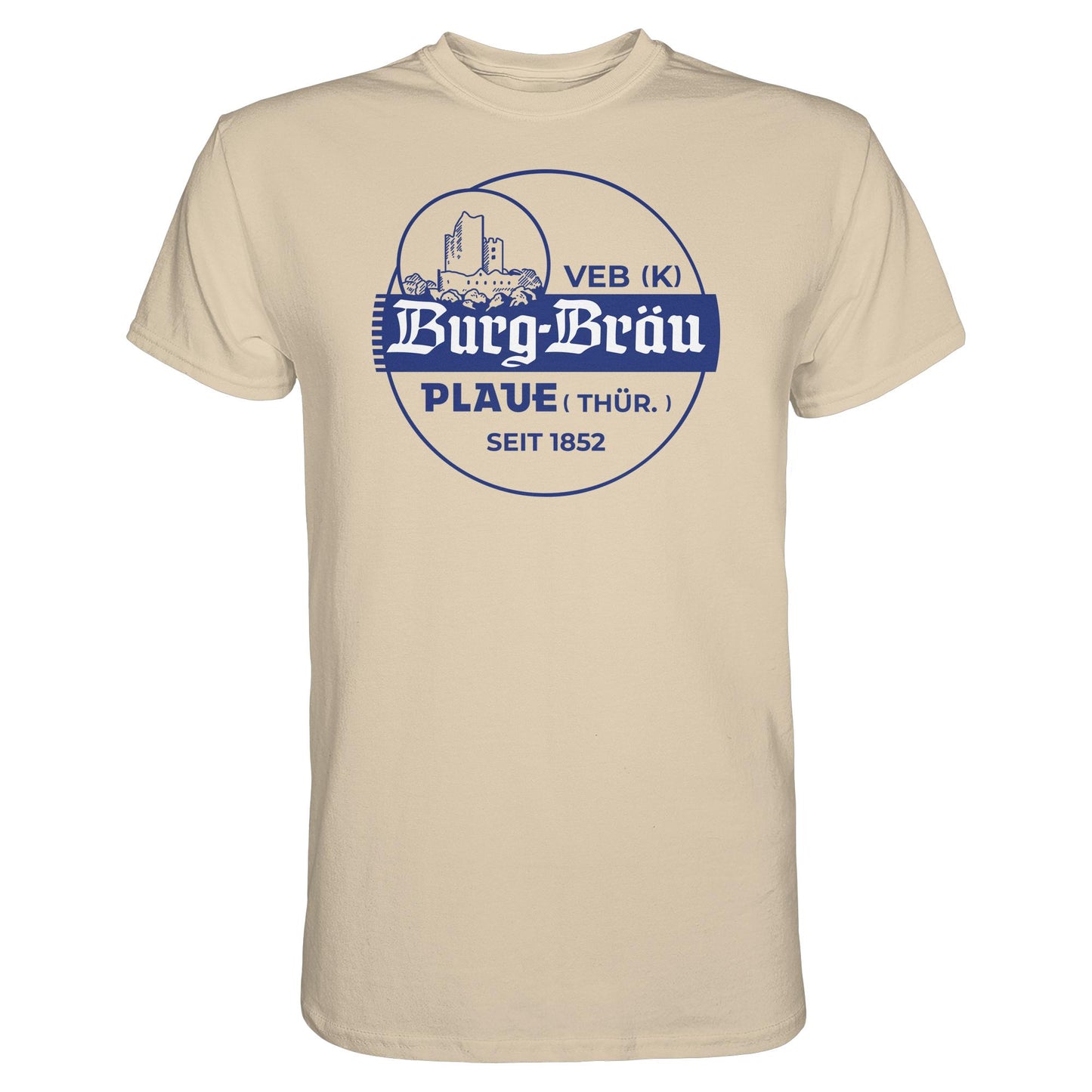 PREMIUM SHIRT UNISEX • VEB BURG-BRÄU PLAUE BIERE