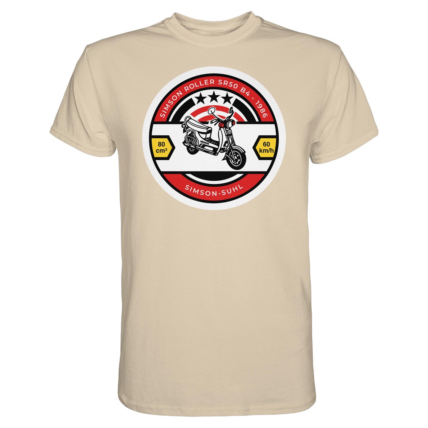 DDR Ostalgie Shirt Unisex • SIMSON SR50 - ORIGINAL BIERDECKEL