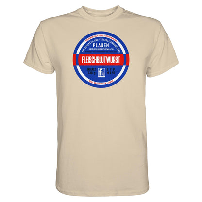 DDR Ostalgie Shirt Unisex • FLEISCHBLUTWURST KONSERVE - PLAUEN