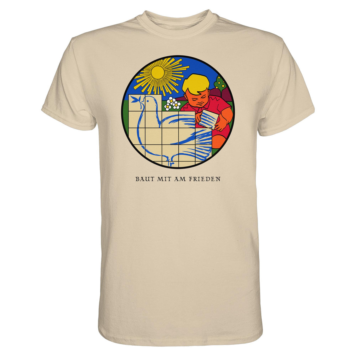 BAUT MIT AM FRIEDEN | DDR Ostalgie Shirt Unisex
