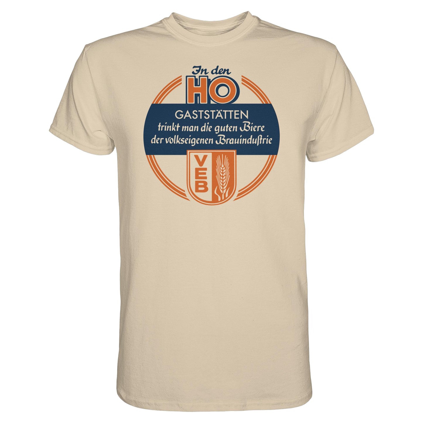 DDR Ostalgie Shirt Unisex • HO - VOLKSEIGENE BRAUINDUSTRIE