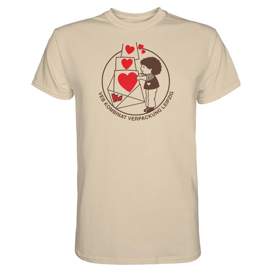 DDR Ostalgie Shirt Unisex • VEB KOMBINAT VERPACKUNG LEIPZIG