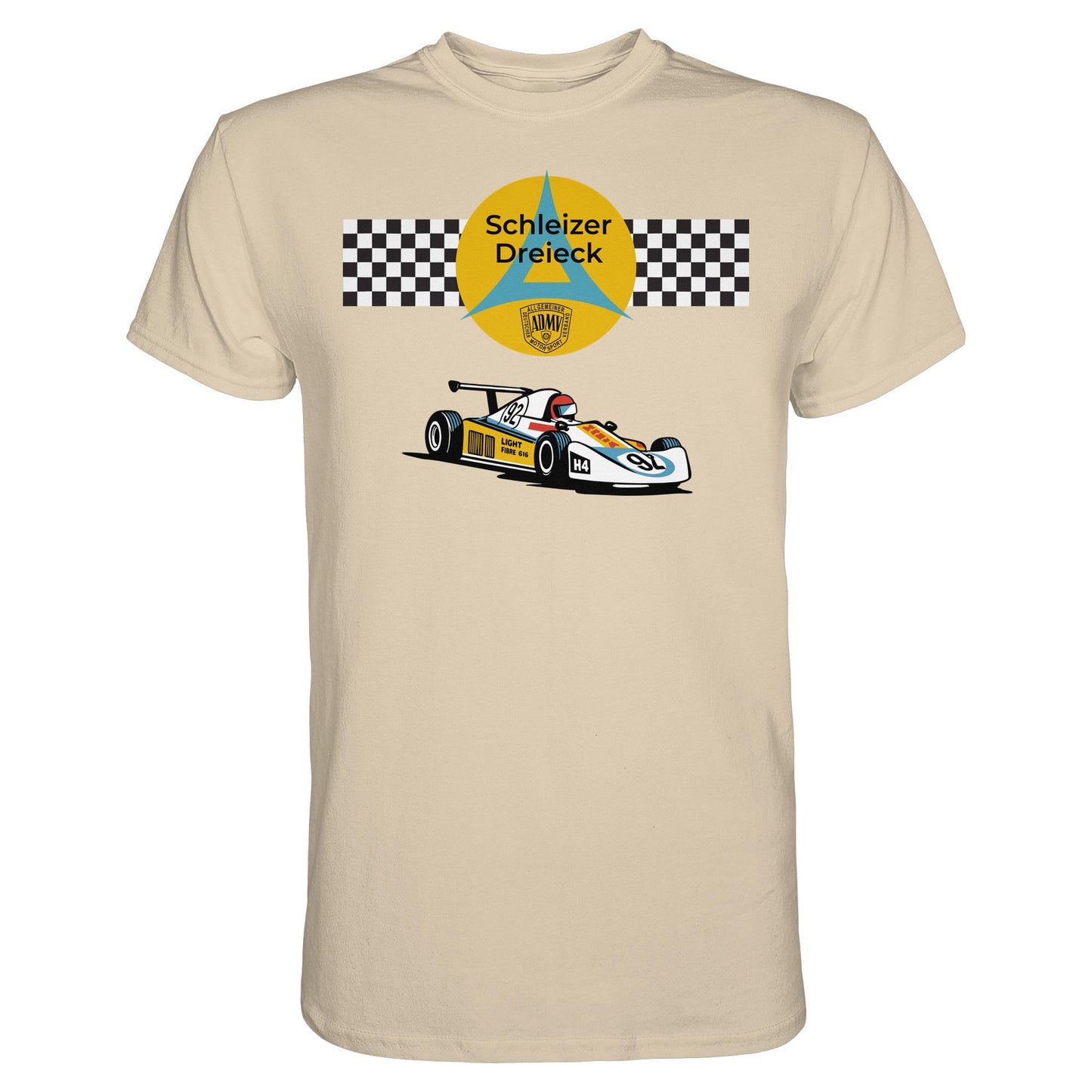 DDR Ostalgie Shirt Unisex • SCHLEIZER DREIECK DDR (ORIGINAL-WIMPEL)