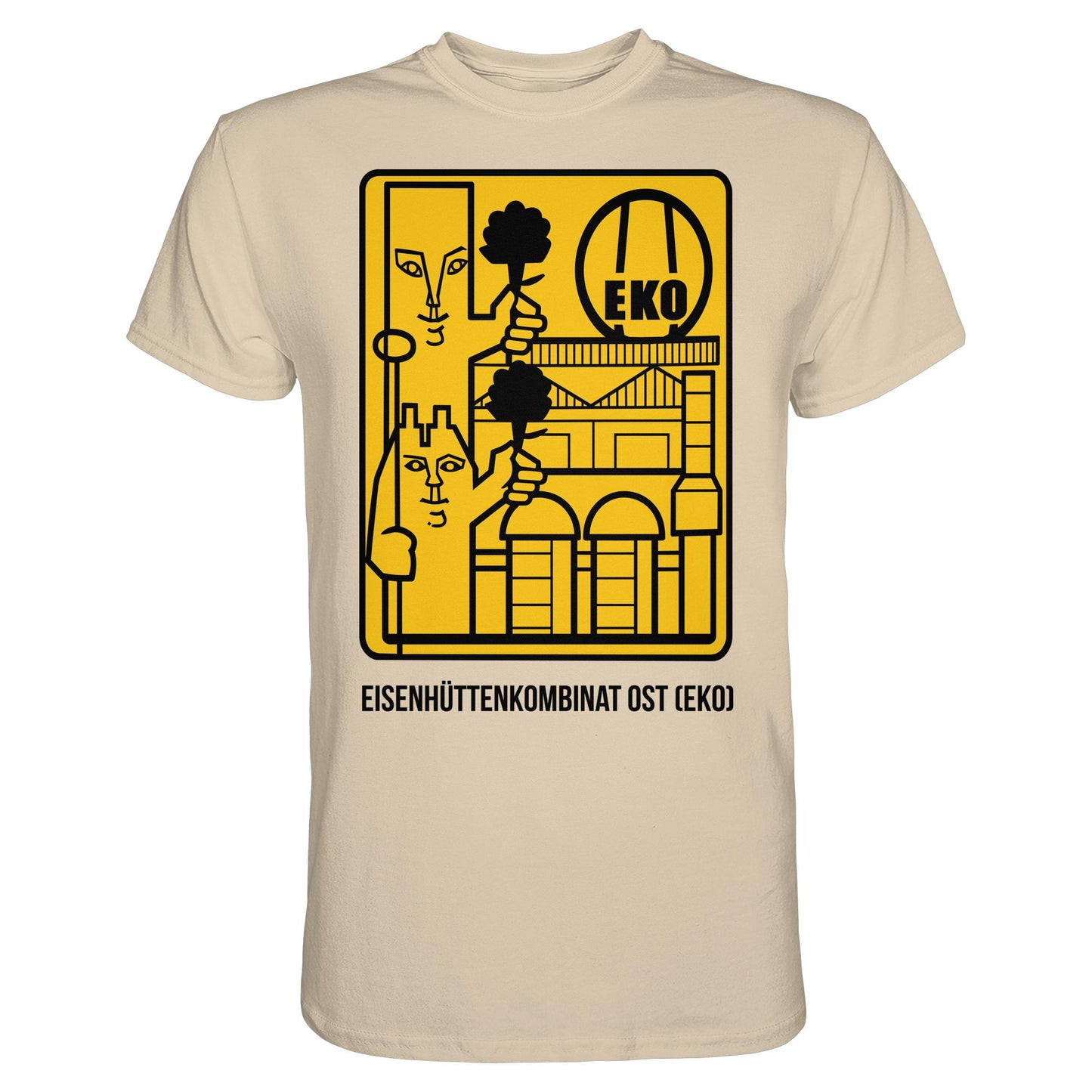 DDR Ostalgie Shirt Unisex • EISENHÜTTENKOMBINAT OST (EKO)
