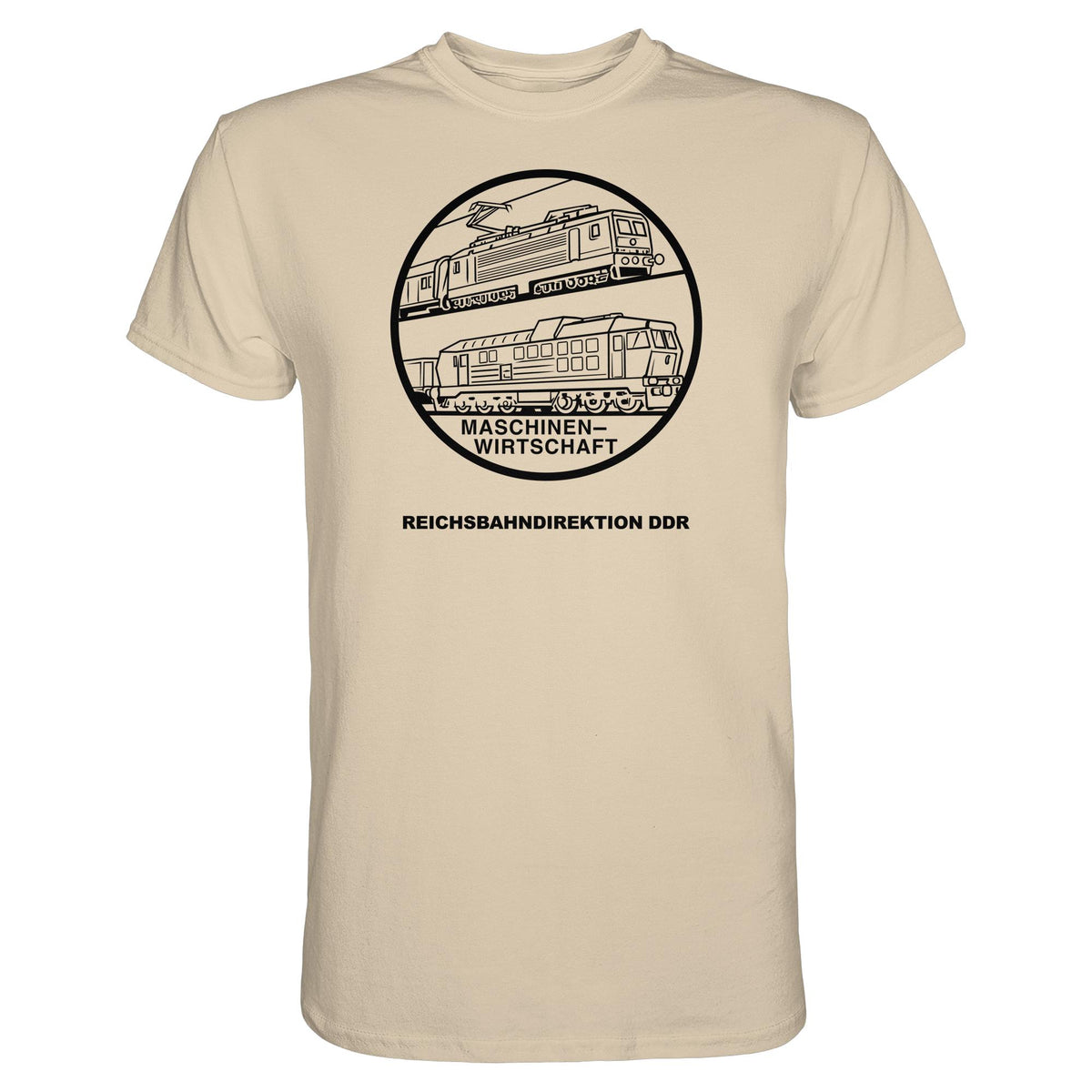 DDR Ostalgie Shirt Unisex • MASCHINENWIRTSCHAFT DR