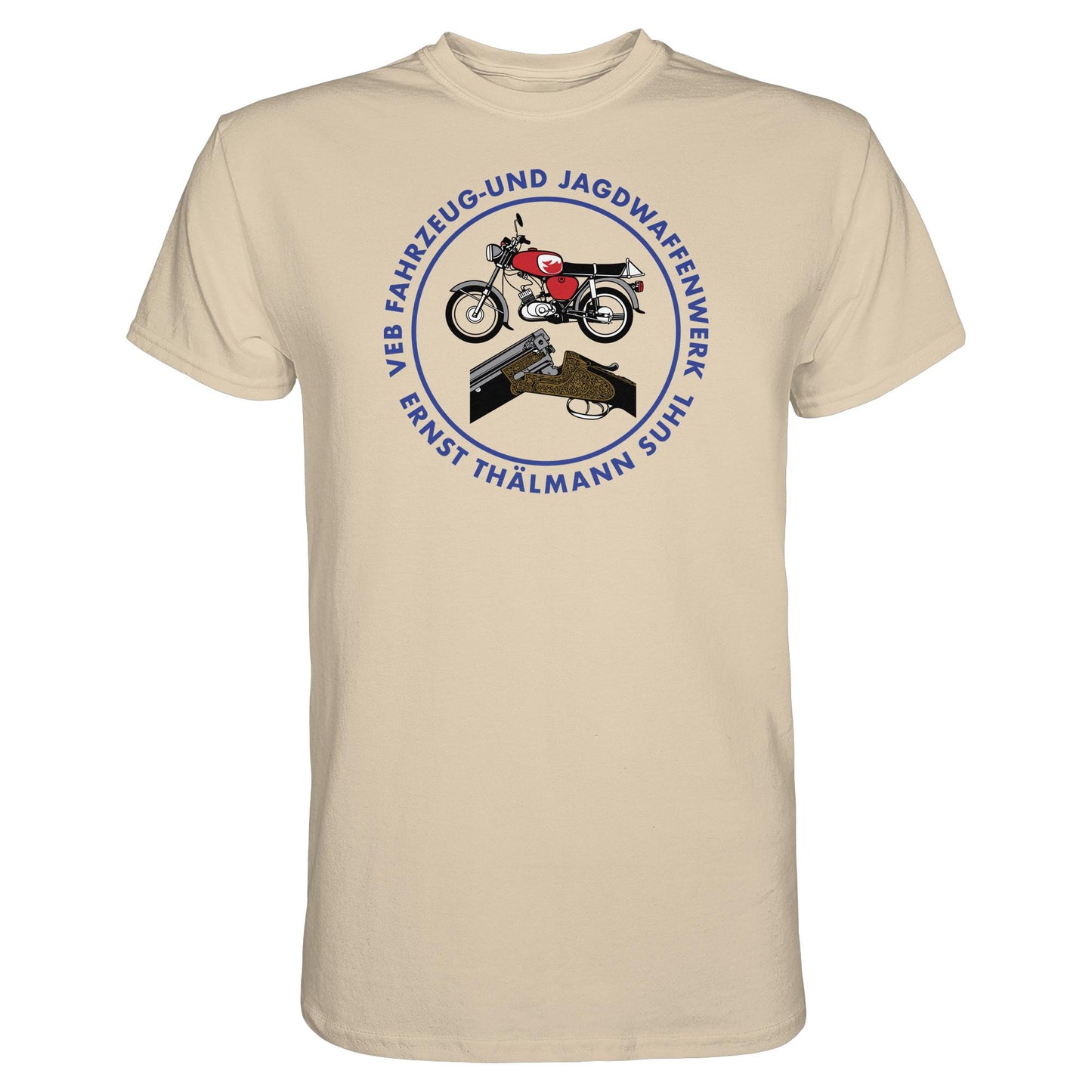 DDR Ostalgie Shirt Unisex • VEB SUHL ERNST-THÄLMANN-WERK (LOGO 1980ER) - Premium Shirt