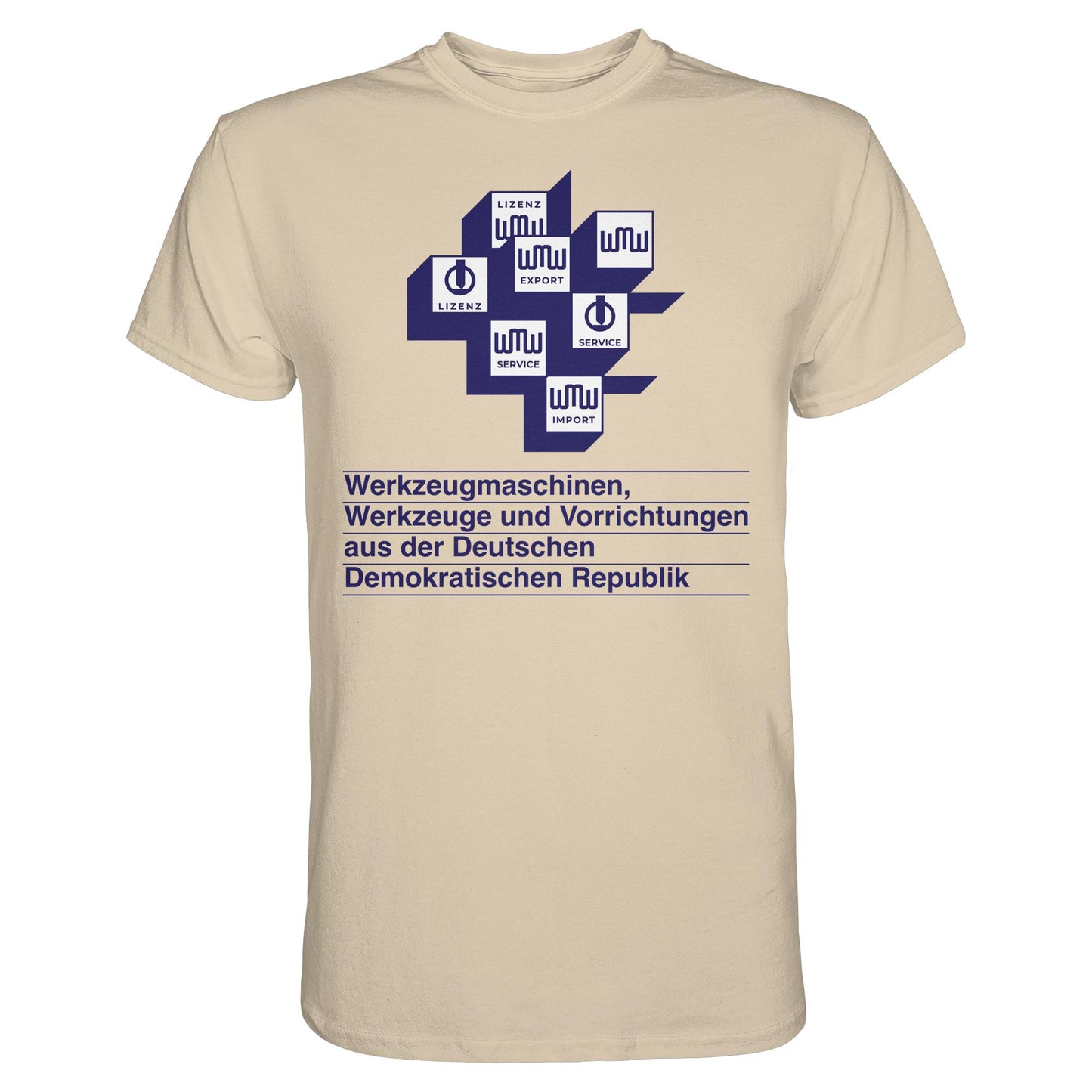 DDR Ostalgie Shirt Unisex • WMW WERKZEUGMASCHINEN DER DDR