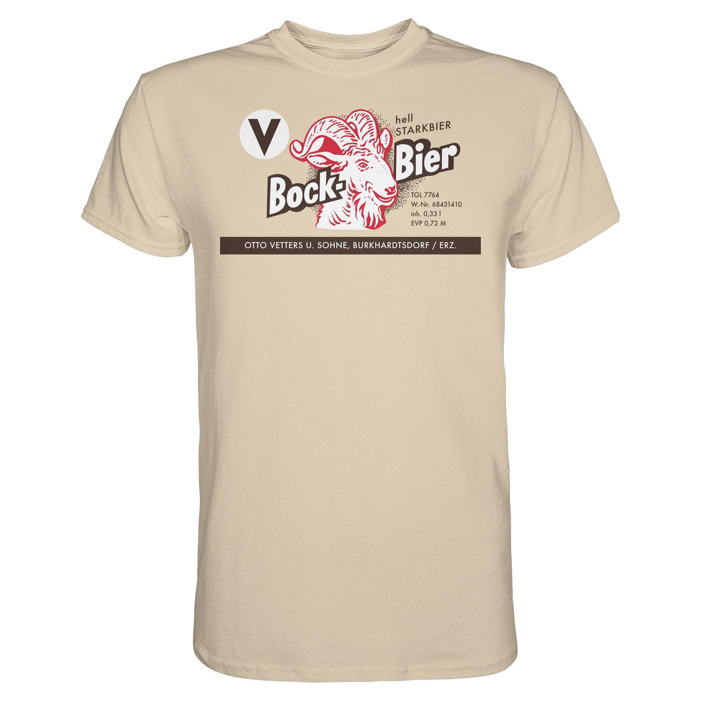 DDR Ostalgie Shirt Unisex • BOCKBIER - OTTO VETTERS ERZGEBIRGE