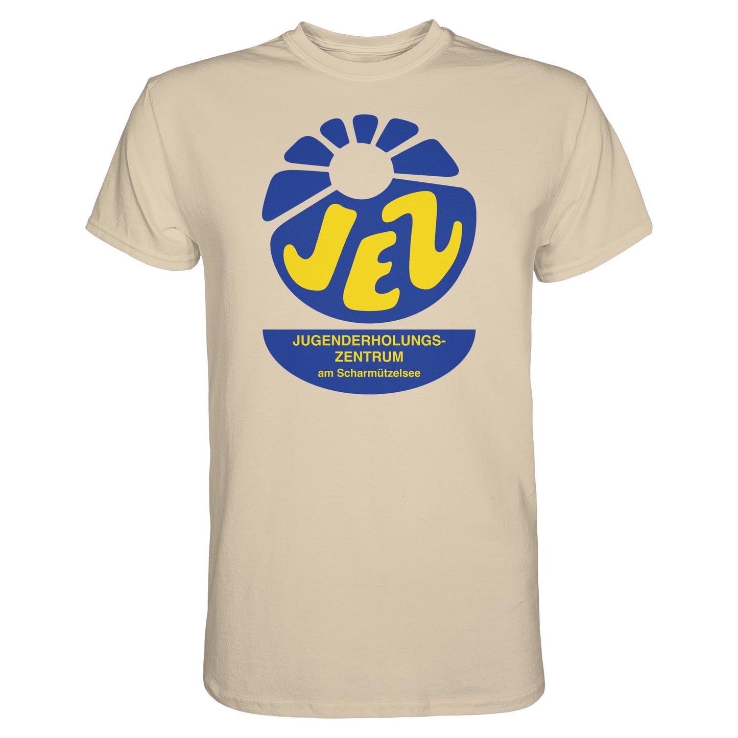 DDR Ostalgie Shirt Unisex • JEZ - JUGENDERHOLUNGSZENTRUM SCHARMÜTZELSEE