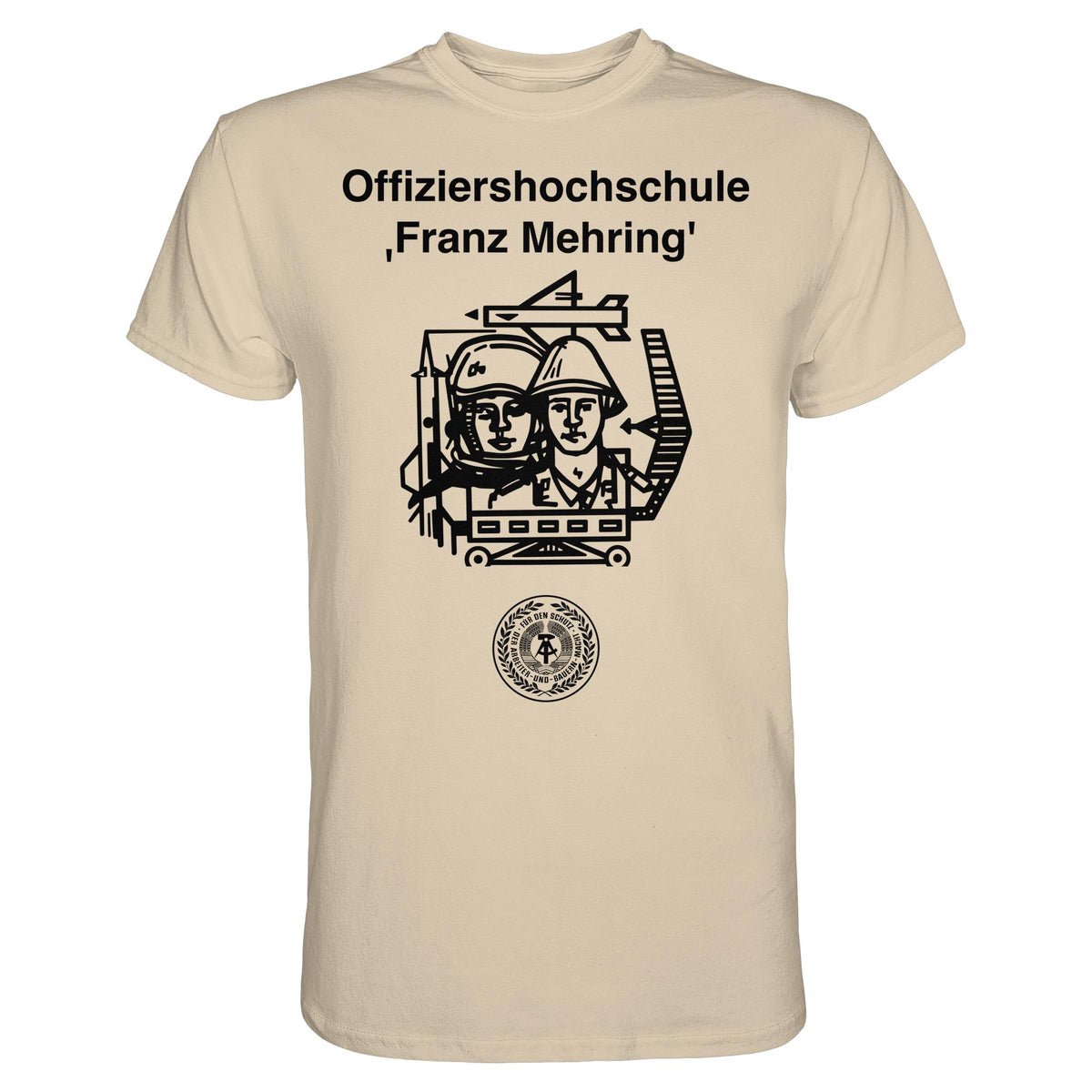 DDR Ostalgie Shirt Unisex • NVA - OFFIZIERSHOCHSCHULE FRANZ MEHRING