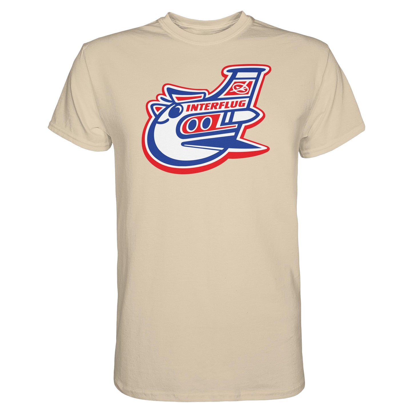 DDR Ostalgie Shirt Unisex • INTERFLUG (ORIGINAL PIN)