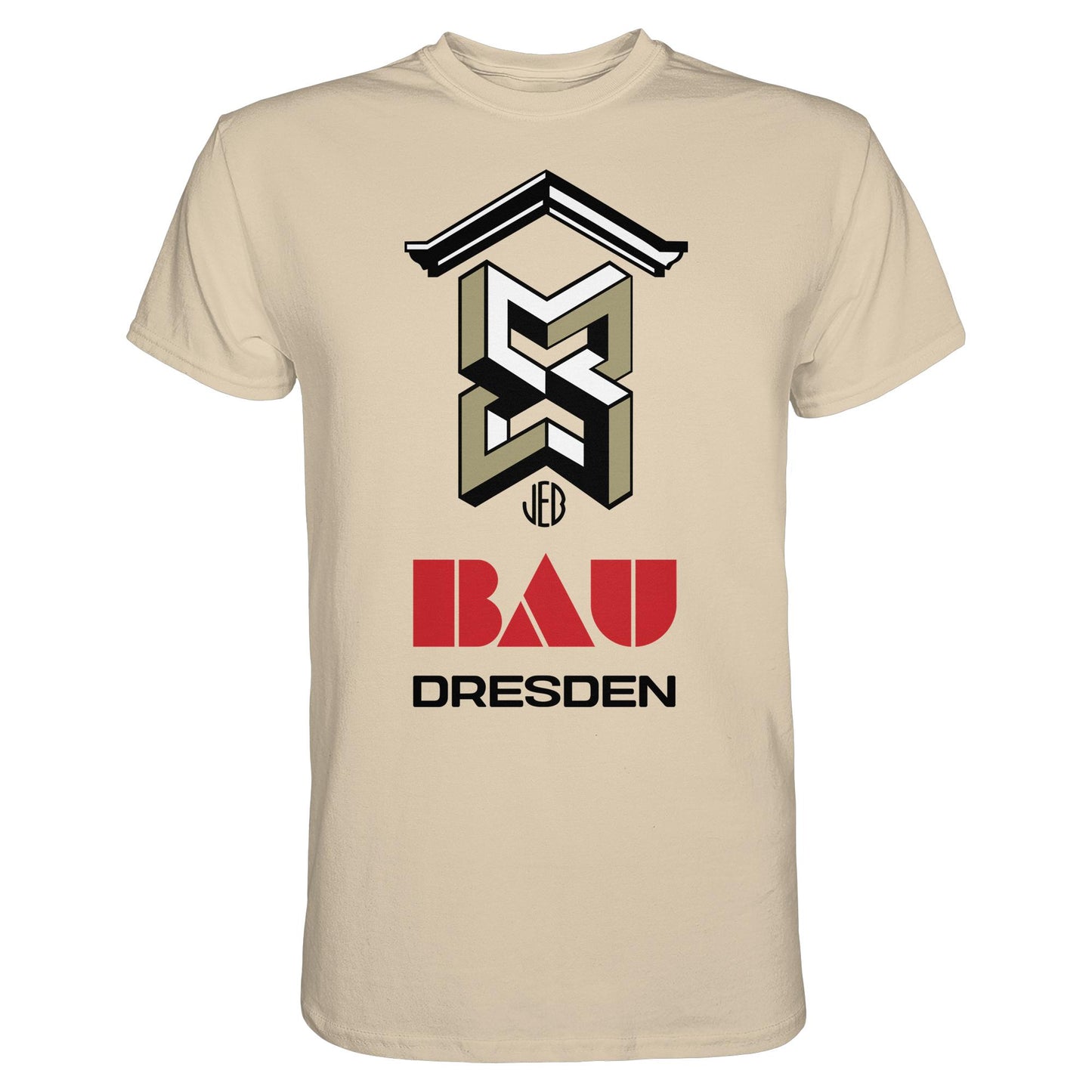 DDR Ostalgie Shirt Unisex • VEB BAU DRESDEN