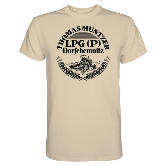 DDR Ostalgie Shirt Unisex • LPG THOMAS MÜNTZER DORFCHEMNITZ