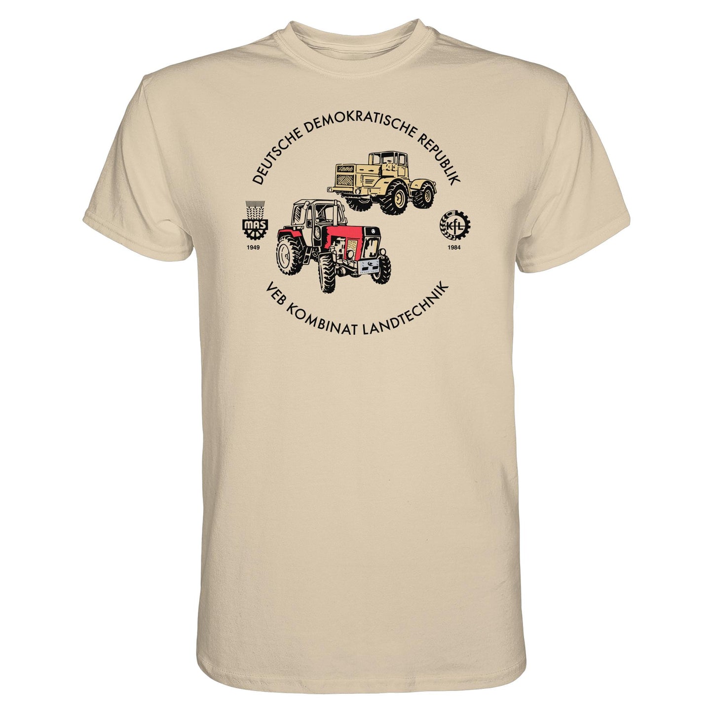 DDR Ostalgie Shirt Unisex • VEB KOMBINAT LANDTECHNIK (ORIGINAL GEDÄCHTNISTELLER)