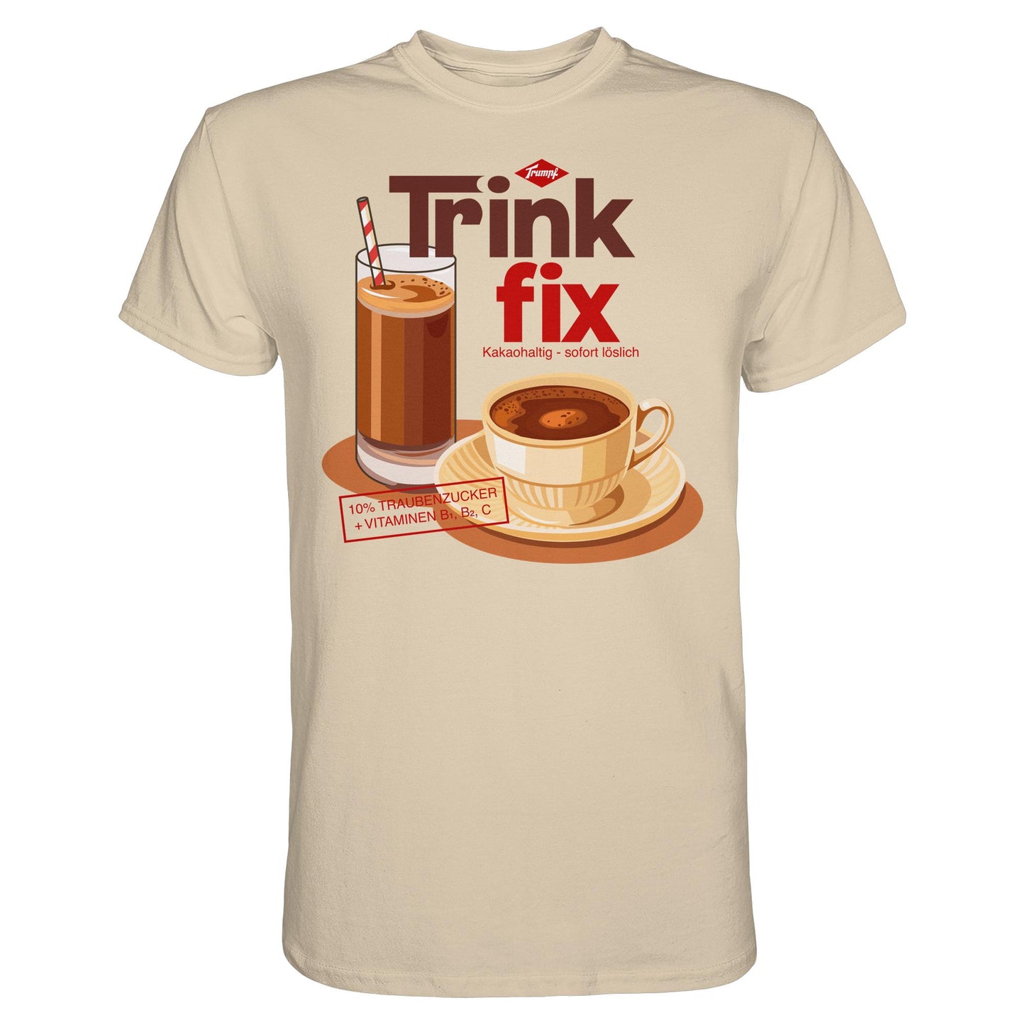 DDR Ostalgie Shirt Unisex • TRINK FIX - DOSEN-DESIGN