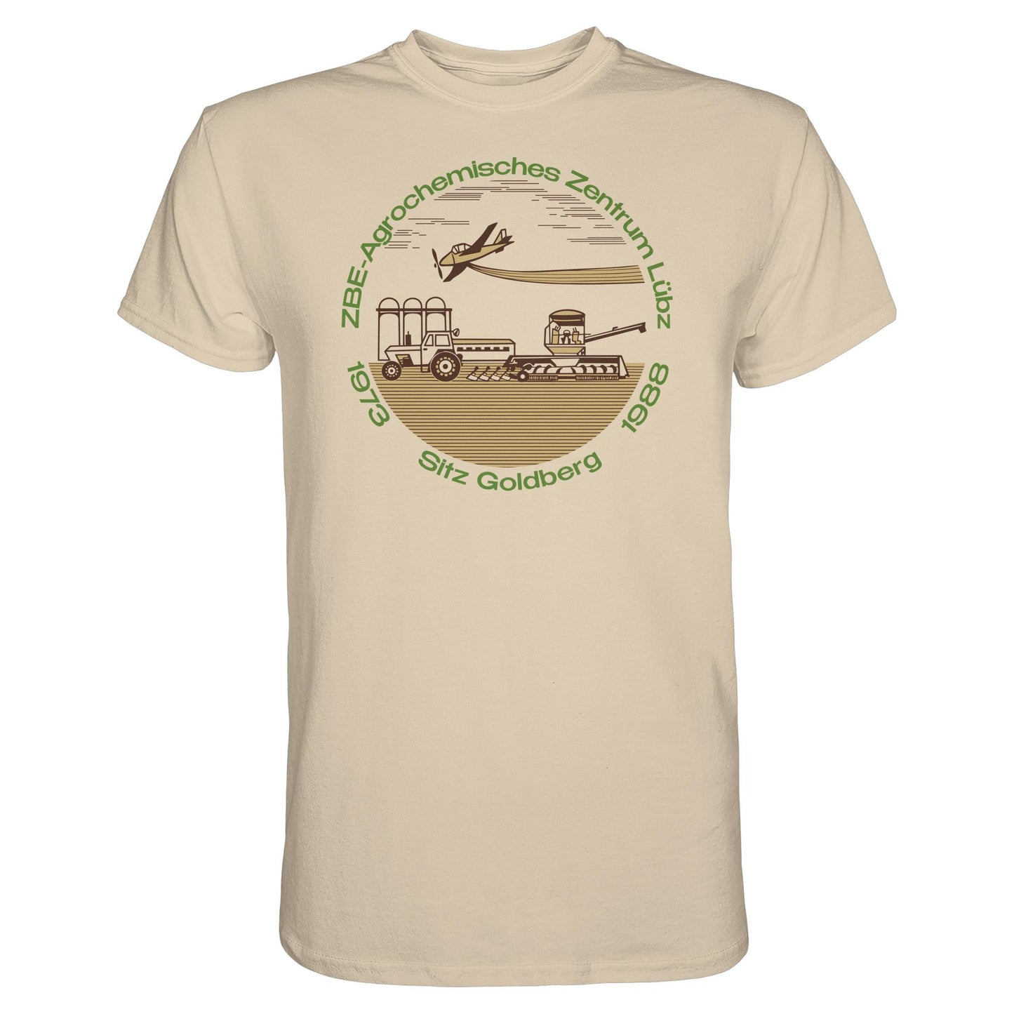 DDR Ostalgie Shirt Unisex • ZBE AGROCHEMISCHES ZENTRUM LÜBZ
