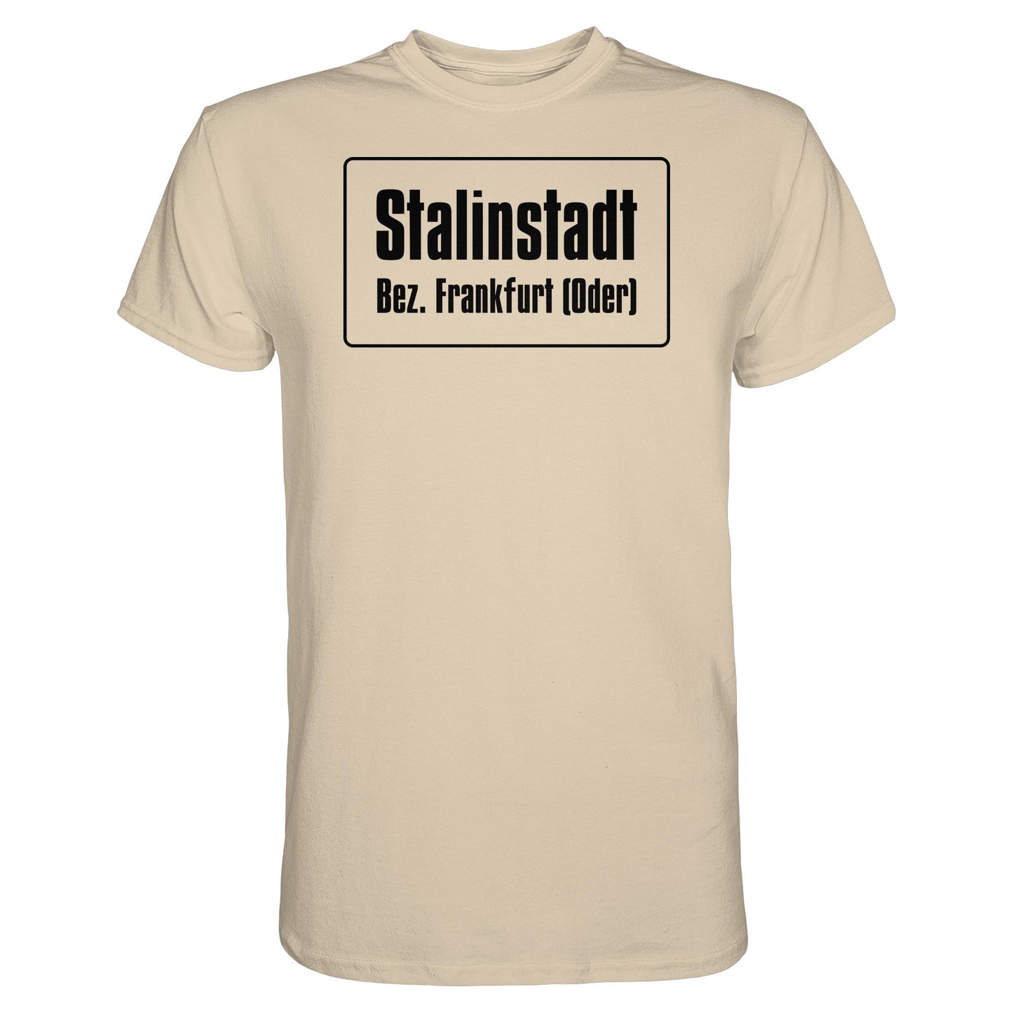 DDR Ostalgie Shirt Unisex • STALINSTADT - EISENHÜTTENKOMBINAT OST EKO (ORIGINAL-SCHILD)
