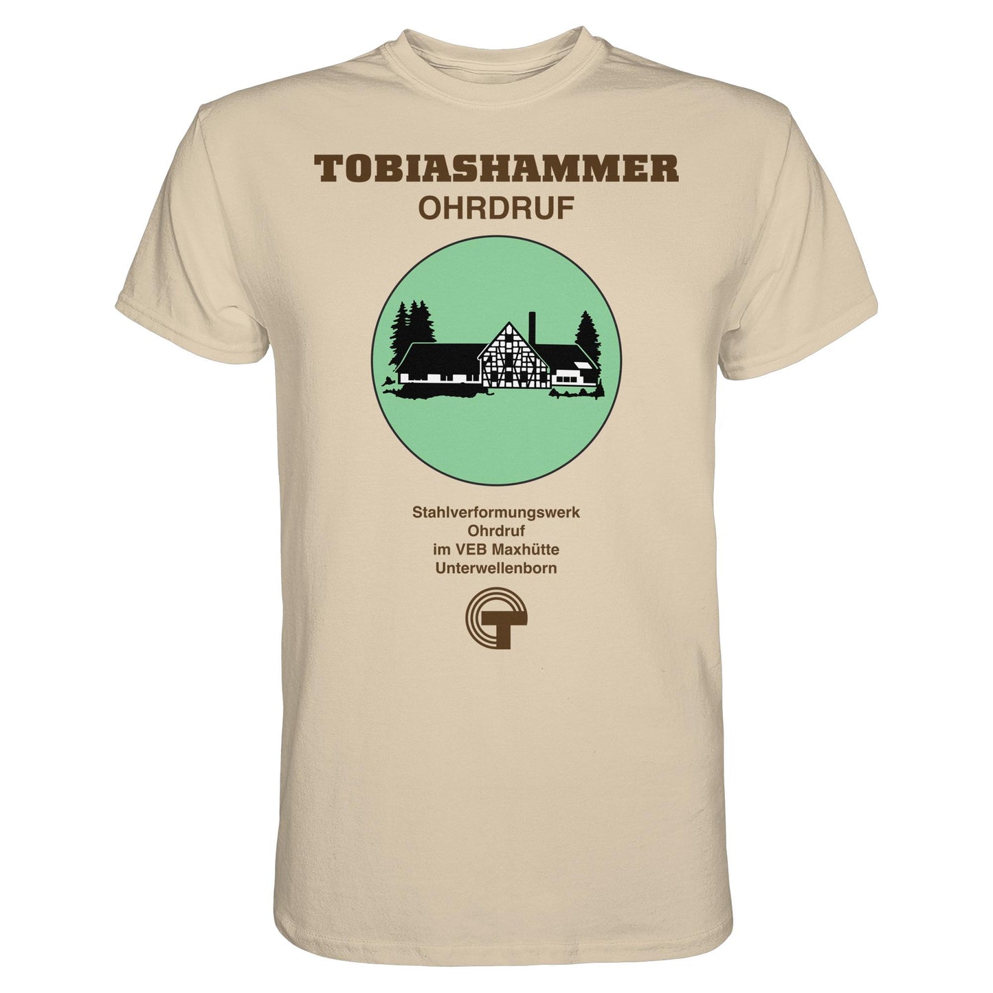 DDR Ostalgie Shirt Unisex • TOBIASHAMMER OHRDRUF - VEB MAXHÜTTE