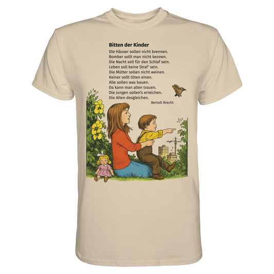 DDR Ostalgie Shirt Unisex • BITTEN DER KINDER - UNSERE FIBEL