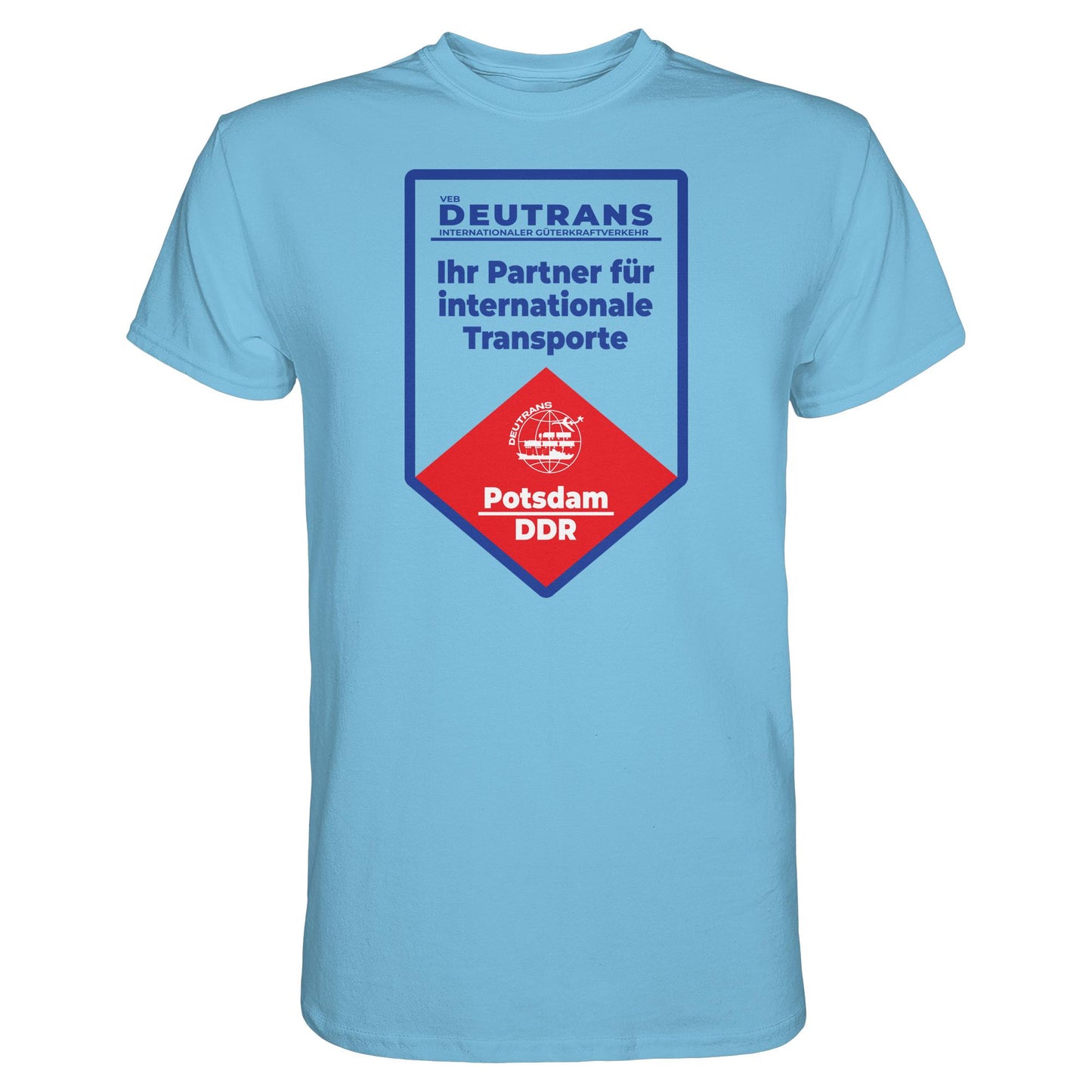 DDR Ostalgie Shirt Unisex • VEB DEUTRANS - POTSDAM