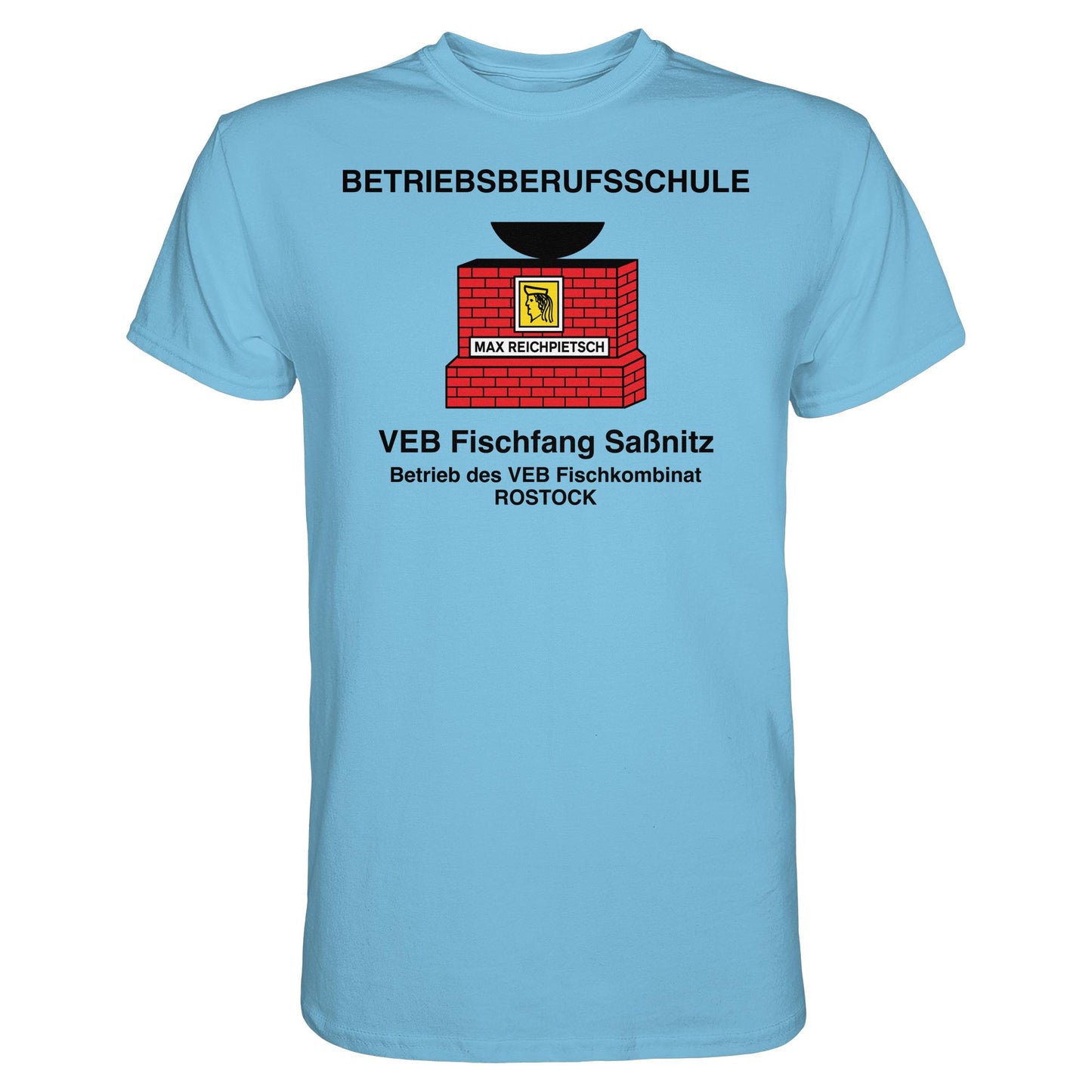 DDR Ostalgie Shirt Unisex • BETRIEBSBERUFSSCHULE MAX REICHPIETSCH