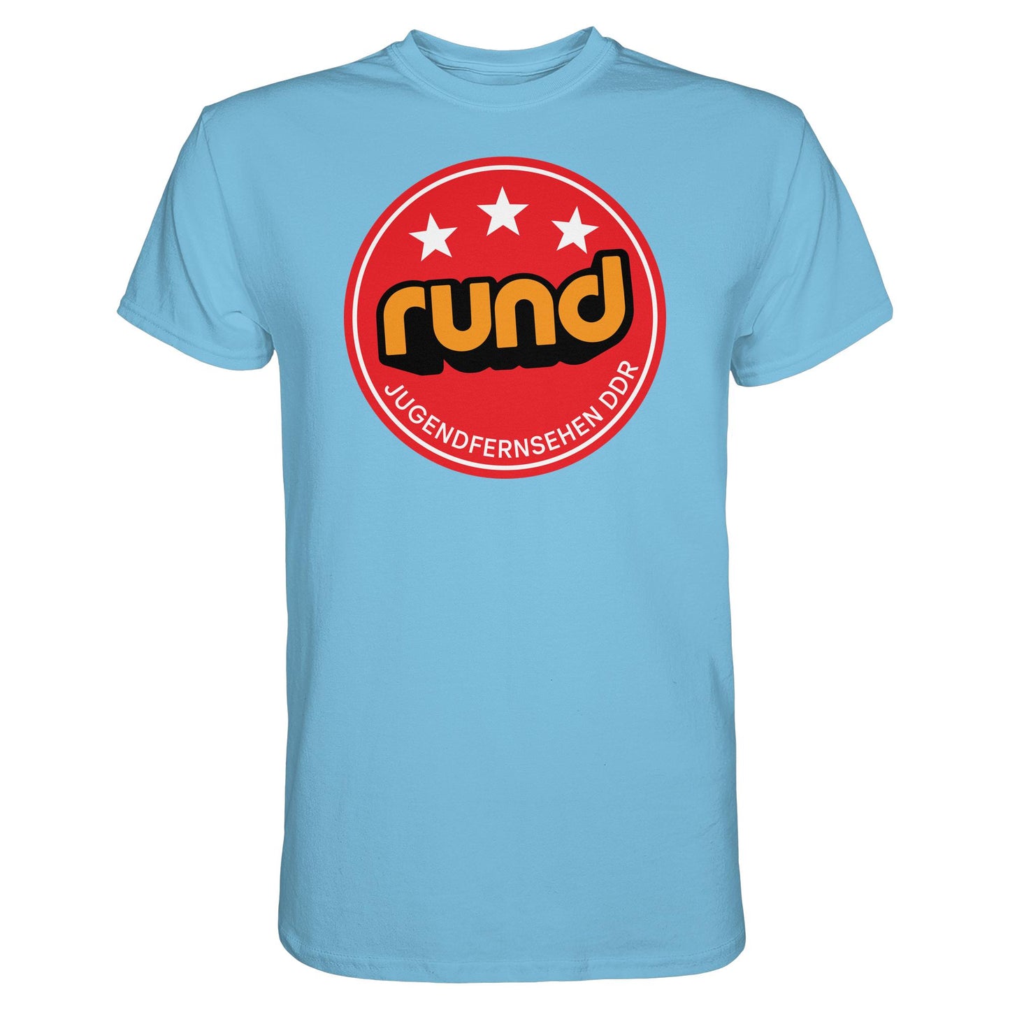DDR Ostalgie Shirt Unisex • RUND - JUGENDFERNSEHEN DDR