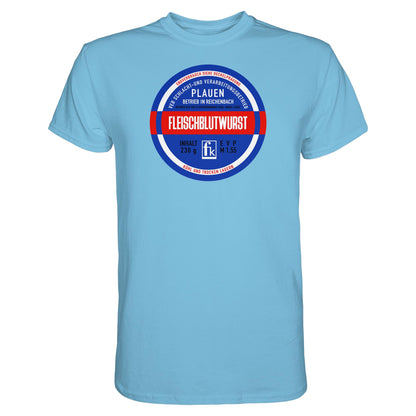 DDR Ostalgie Shirt Unisex • FLEISCHBLUTWURST KONSERVE - PLAUEN