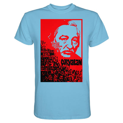 DDR Ostalgie Shirt Unisex • FREIHEIT FÜR LUIS CORVALAN (DDR ORIGINAL-PLAKAT)