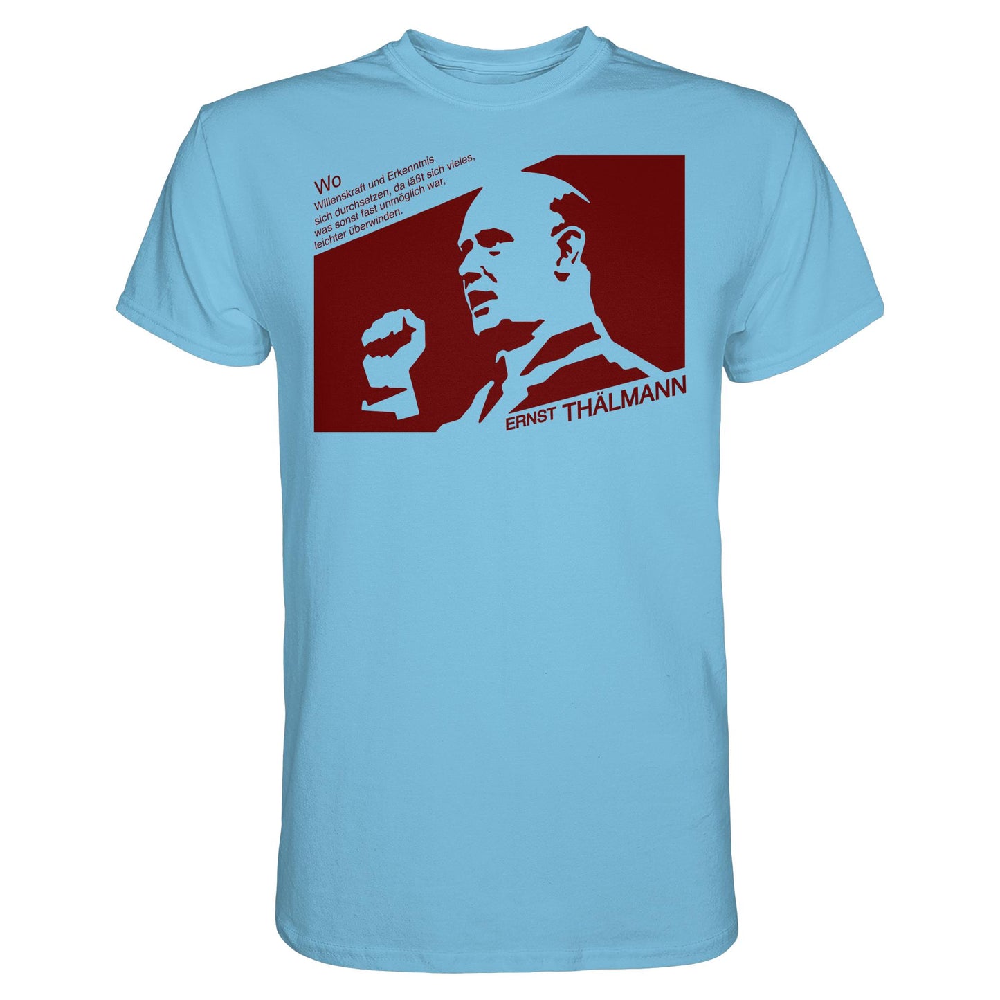 DDR Ostalgie Shirt Unisex • ERNST THÄLMANN - ORIGINAL DDR-PLAKAT