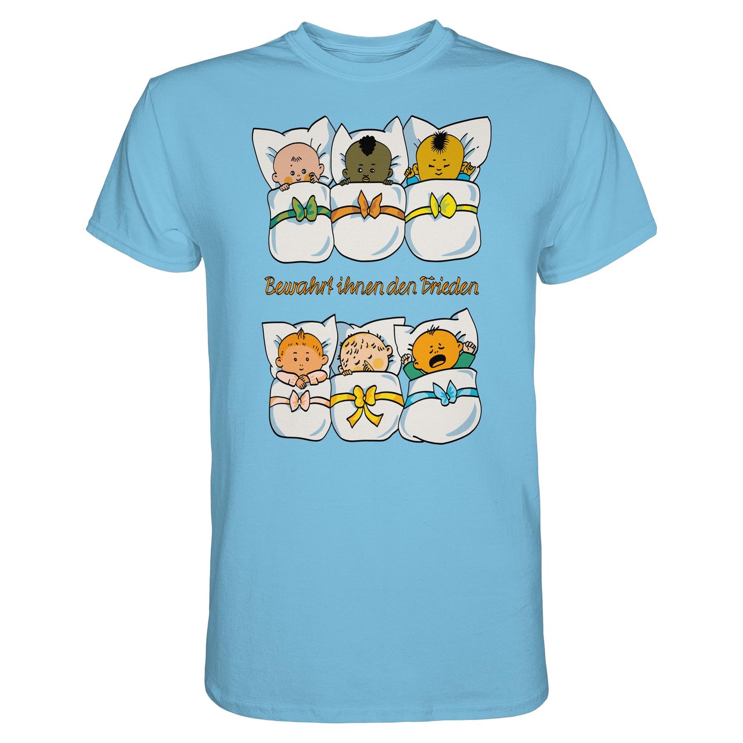 DDR Ostalgie Shirt Unisex • BEWAHRT IHNEN DEN FRIEDEN (DDR ORIGINAL-PLAKAT)
