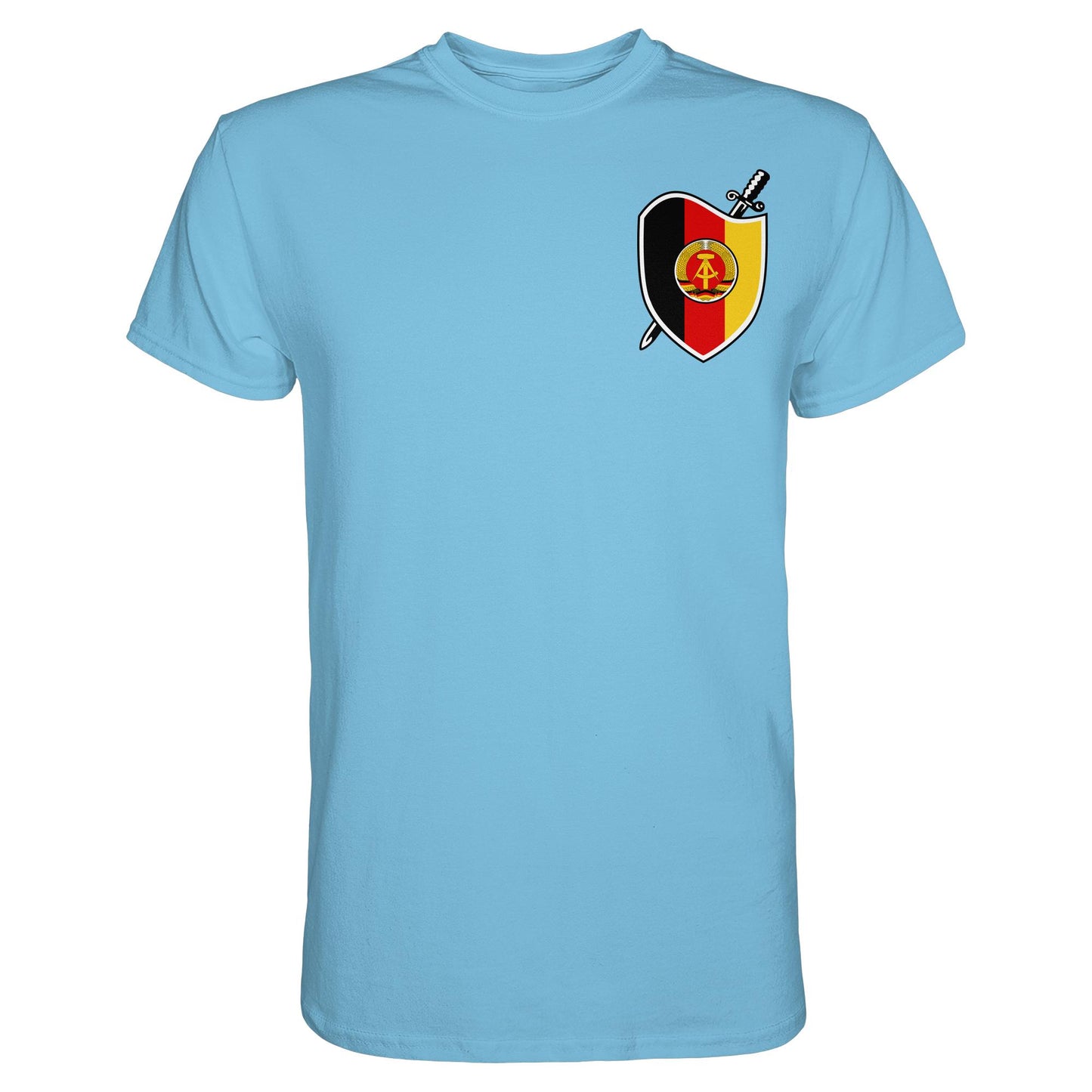 DDR Ostalgie Shirt Unisex • SIGNÉ STAATSSICHERHEIT (BRUST)