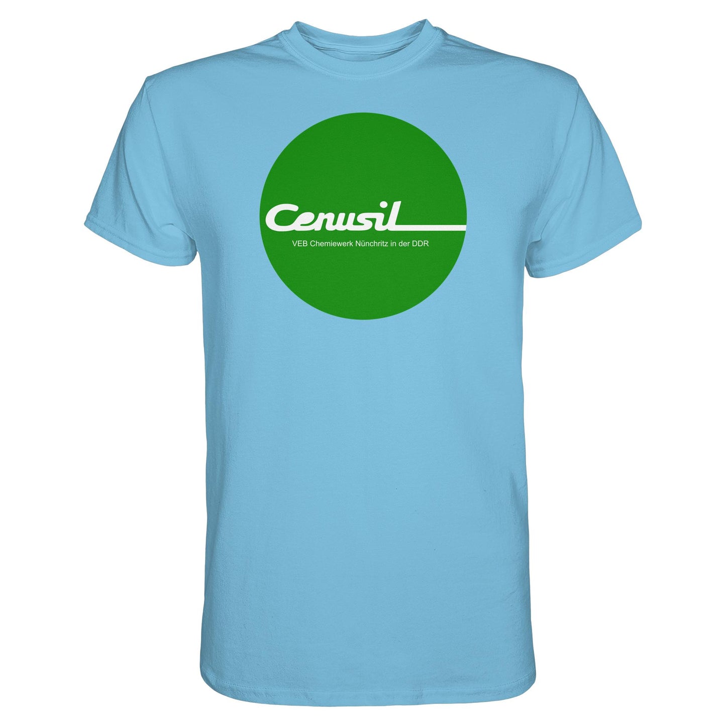 DDR Ostalgie Shirt Unisex • CENUSIL - VEB CHEMIE NÜNCHRITZ