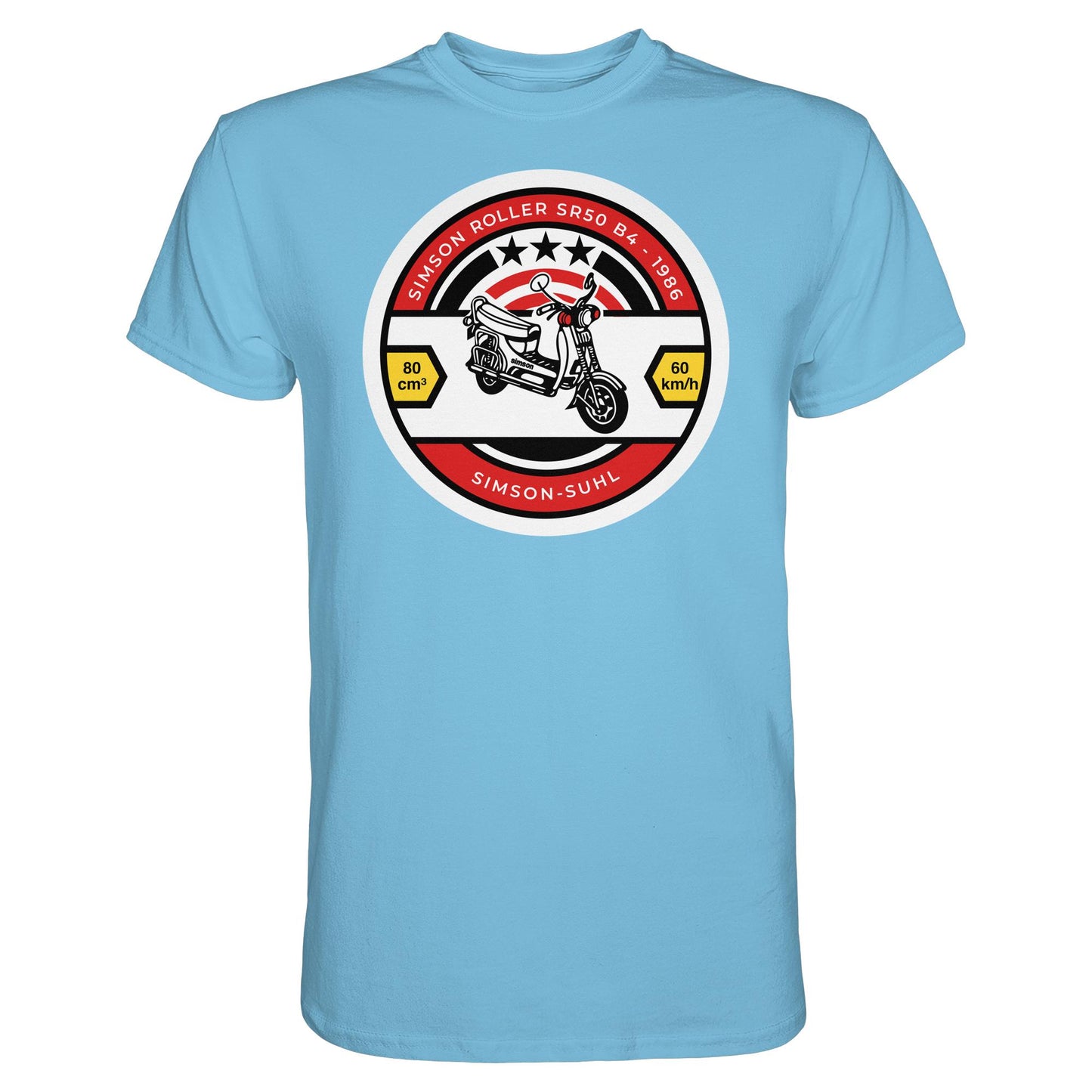 DDR Ostalgie Shirt Unisex • SIMSON SR50 - ORIGINAL BIERDECKEL