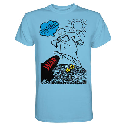 DDR Ostalgie Shirt Unisex • PEACE & WAR (ORIGINAL DDR-PLAKAT)