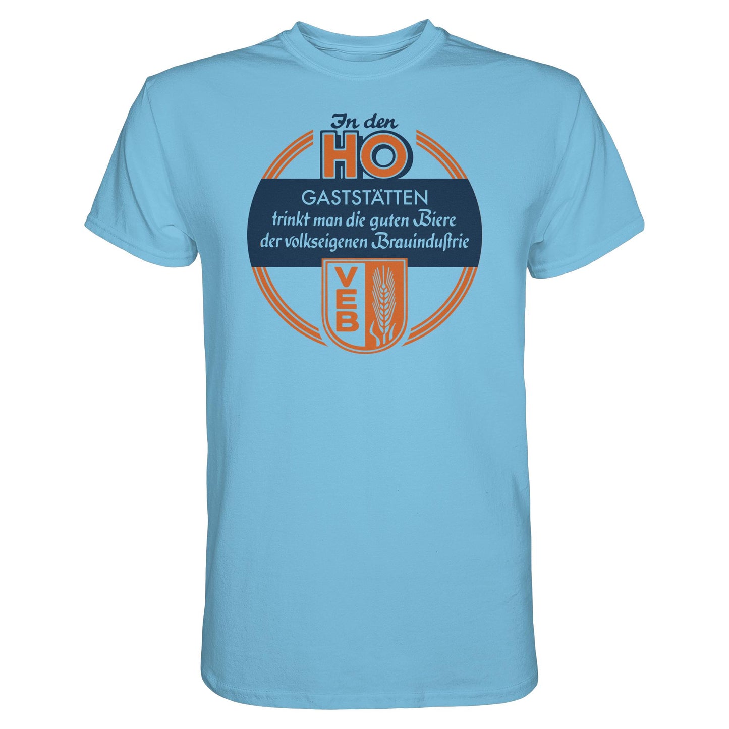 DDR Ostalgie Shirt Unisex • HO - VOLKSEIGENE BRAUINDUSTRIE