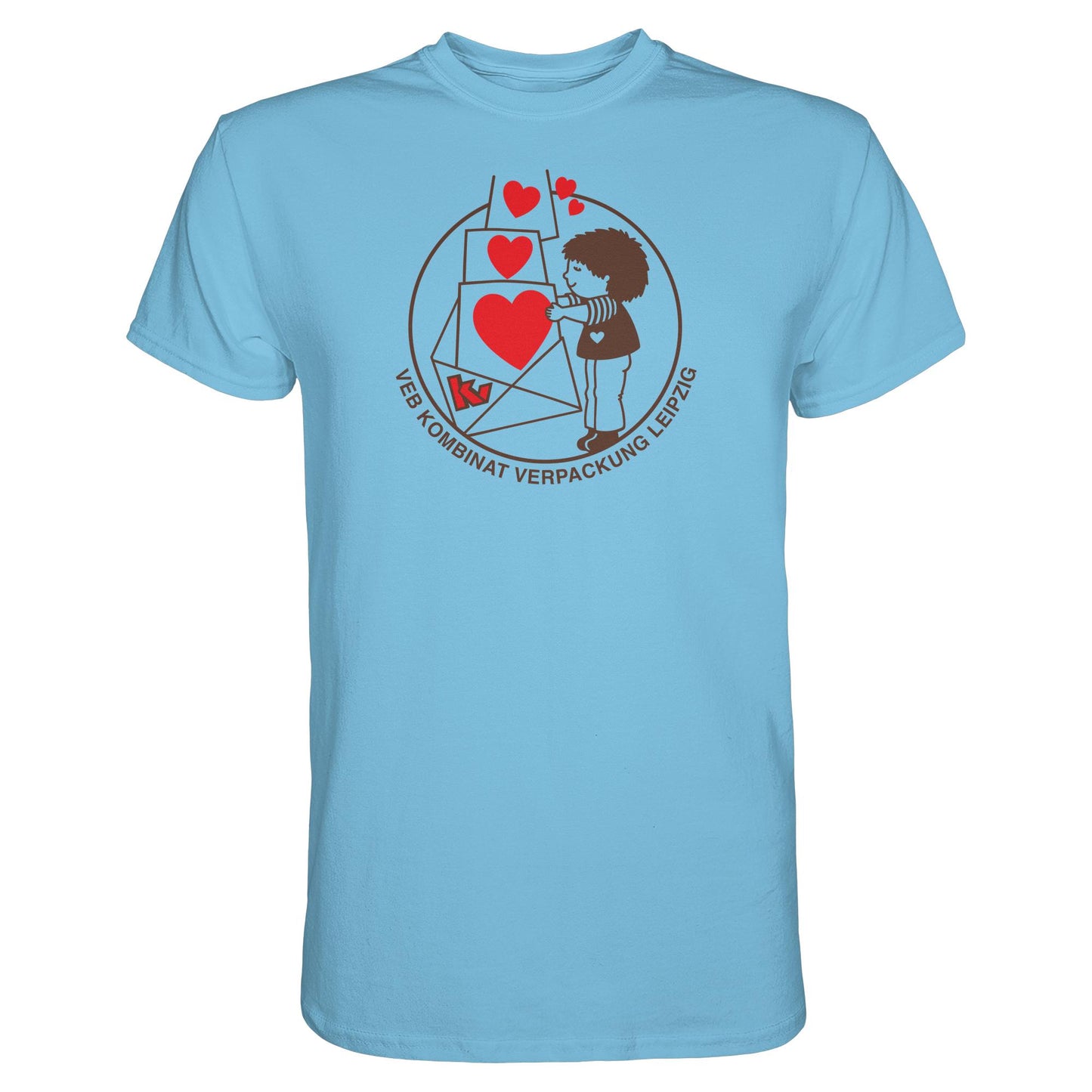 DDR Ostalgie Shirt Unisex • VEB KOMBINAT VERPACKUNG LEIPZIG