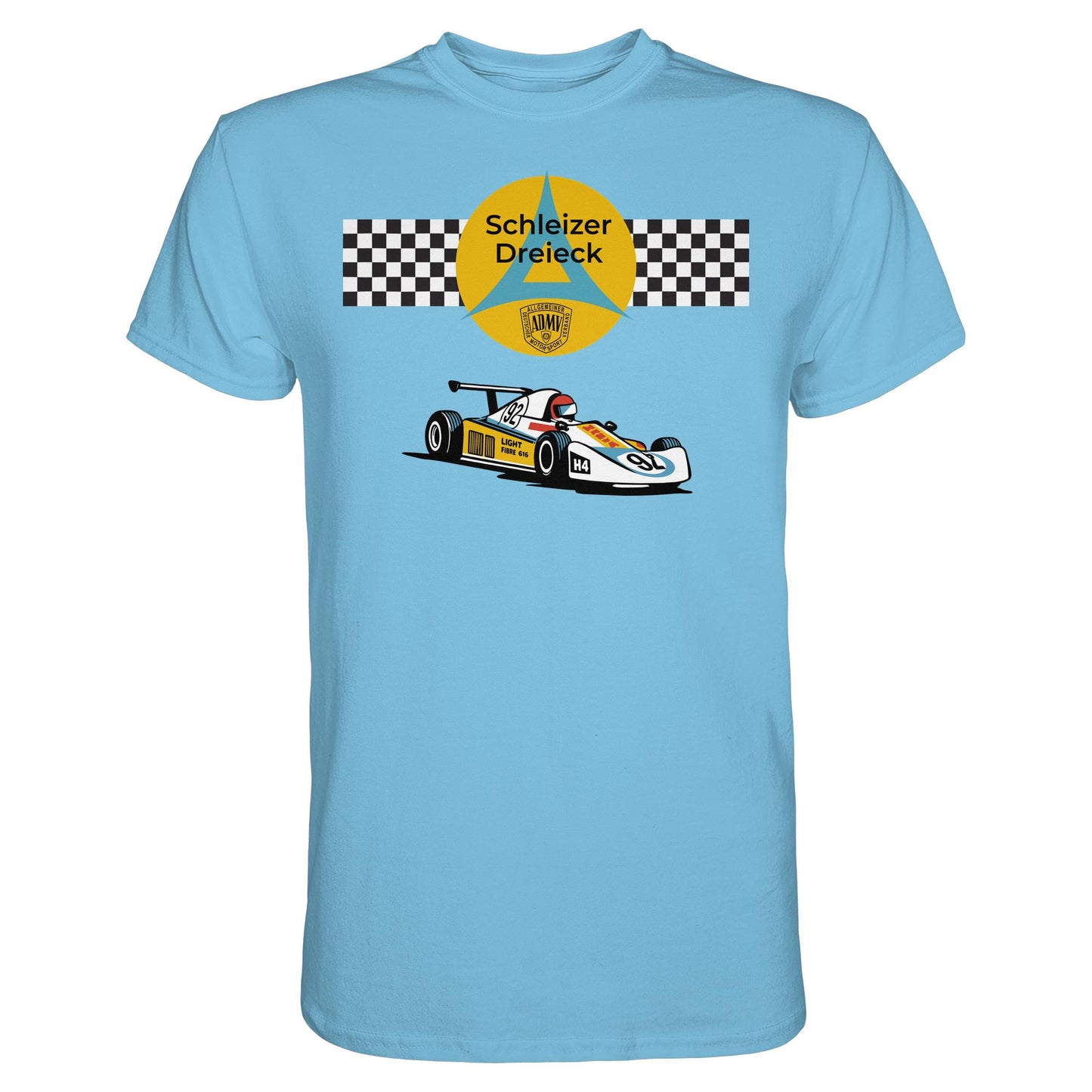 DDR Ostalgie Shirt Unisex • SCHLEIZER DREIECK DDR (ORIGINAL-WIMPEL)