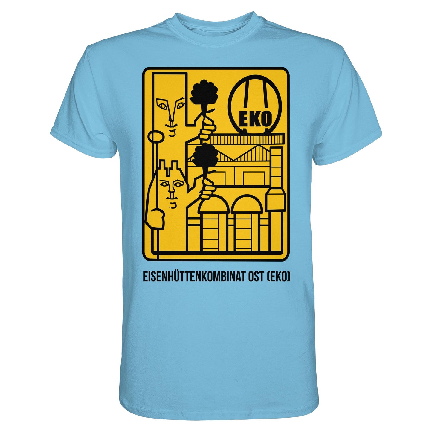 DDR Ostalgie Shirt Unisex • EISENHÜTTENKOMBINAT OST (EKO)