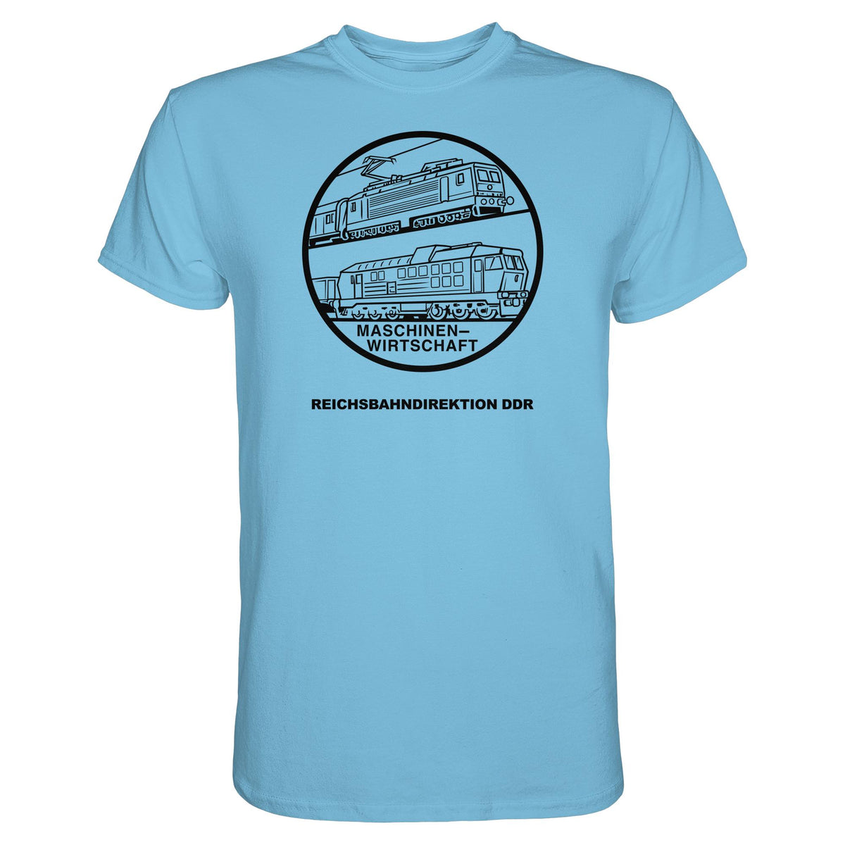 DDR Ostalgie Shirt Unisex • MASCHINENWIRTSCHAFT DR